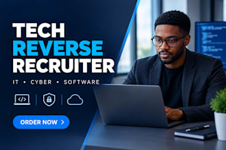 be your tech reverse recruiter and apply to IT, software jobs