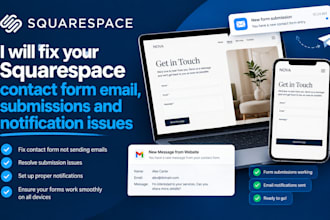 fix squarespace contact form email, submissions and notification issues