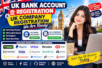 do UK company registration and UK bank account