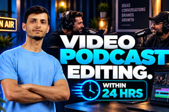 edit your multicam video podcast professionally