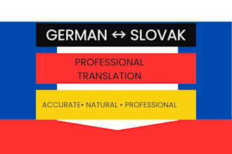 translate german to slovak or slovak to german manually