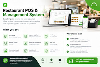 build a restaurant management system with pos inventory and reports