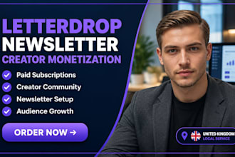 setup letterdrop newsletter paid subscriptions creator community an monetization