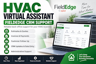 be your hvac virtual assistant and fieldedge CRM manager