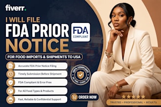 file fda prior notice for food imports and shipments to USA