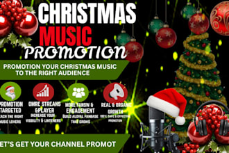 promote your christmas music, holiday songs, spotify