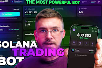 give solana meme coin trading platform, dedicated bot script