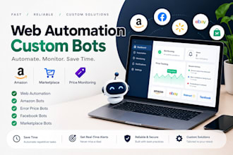 do web automation, amazon bot, autohotkey script, facebook marketplace bot