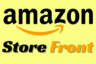 design or redesign high converting amazon storefront or amazon brand store