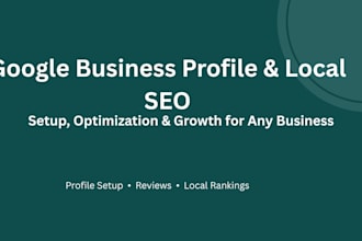 optimize your google business profile and local SEO