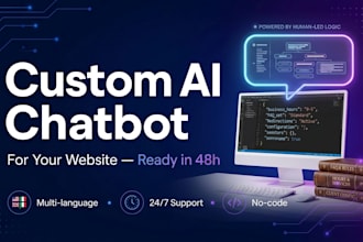build a custom ai chatbot for your website
