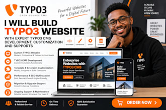 build typo3 website with expert typo3 cms development customization and supports