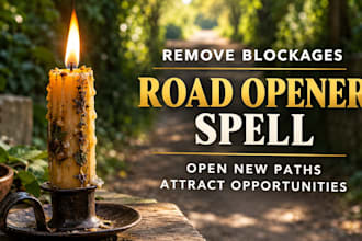 cast a powerful road opener spell to remove blockages