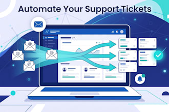 automate your support tickets from email to trello, notion, freshdesk