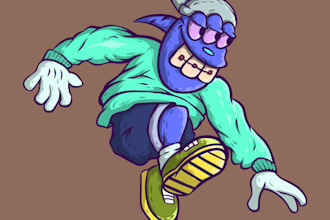 draw custom character illustrations