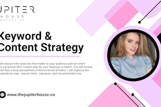 research SEO keywords and create your content strategy