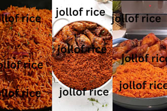 cook and amazing jollof of john