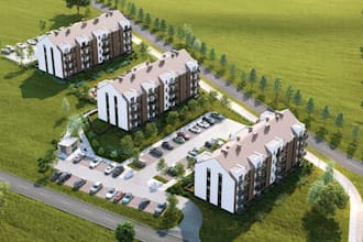 design multifamily property,renovate residential facade,interior basement layout