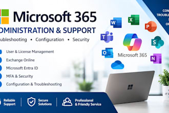 manage and troubleshoot microsoft 365, azure and IT infrastructure