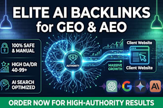 build elite ai backlinks for GEO and aeo visibility