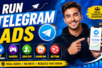 run telegram ads telegram promotion