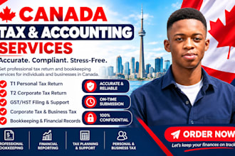 file canada tax return t1 t2 gst hst corporate tax and bookkeeping, business tax