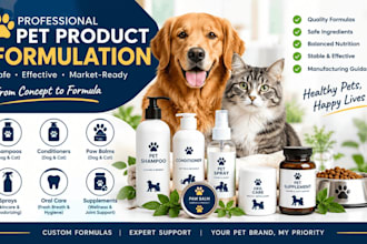 cat dog shampoos, conditioners, paw balms, sprays, oral care product, supplement