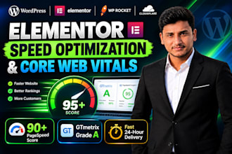 optimize elementor wordpress speed and fix core web vitals