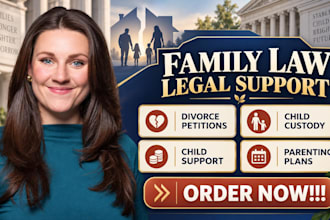 be your family lawyer for divorce, child custody and child support