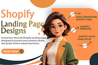 design a high converting shopify landing page