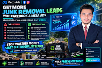 run profitable meta ads for junk removal business