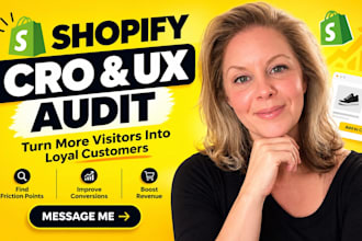 boost shopify sales with cro audit  and shopify optimization store review