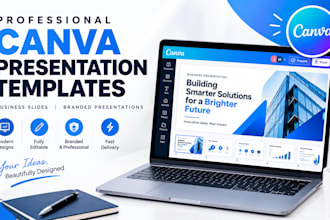 create presentation templates, business slides  branded presentation