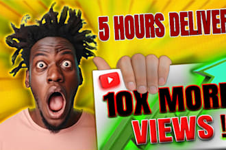design professional youtube thumbnails eye catchy thumbnail