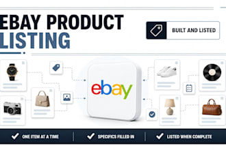 do ebay listing, ebay product listing, ebay product upload