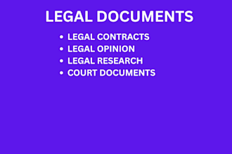 offer legal writing services