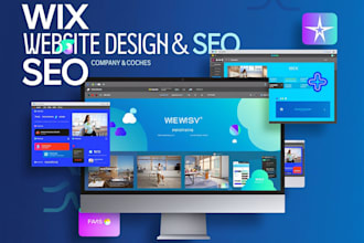 design wix website wix website redesign for company brand coaches websites SEO
