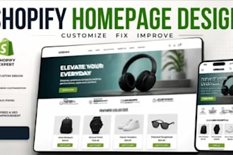 customize your shopify homepage improve your store design