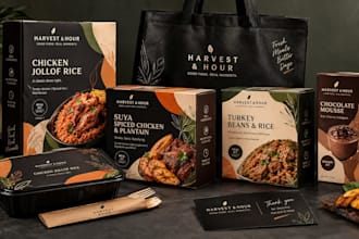 design bags, pouches, food packaging and detailed tech packs
