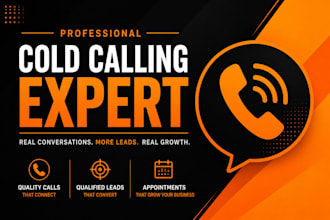 cold calling, appointment setter, lead generation cold caller