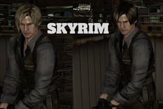 create skyrim or resident evil mod, starfield, armor, weapons, skyrim quest mod