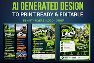 convert ai generated design to print ready editable file