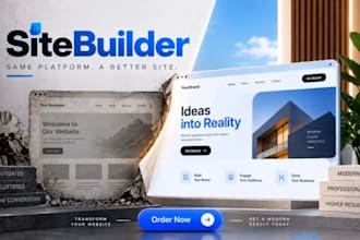 redesign and optimize your sitebuilder website with claude