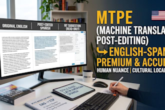 post edit machine translations