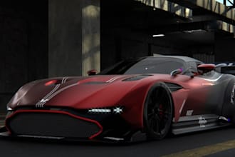 create realistic 3d car modeling
