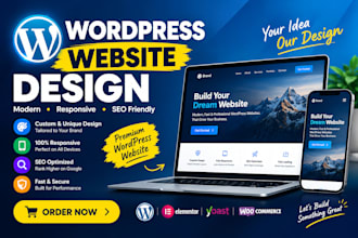 build a modern responsive wordpress website
