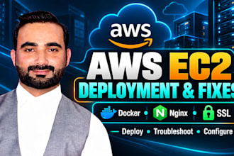 deploy or fix your app on AWS ec2 with docker nginx and SSL