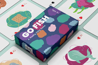 design custom card game, playing cards, tcg, tarot and trading cards