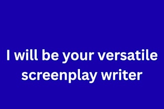 do film and tv screen play writer
