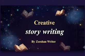 write engaging creative stories and ebook content for you